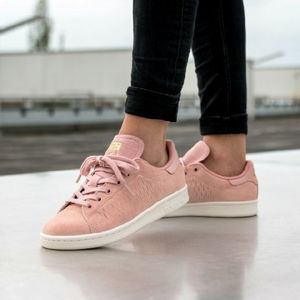 ADIDAS Stan Smith Suede Pastel Pink sneakers 8.5